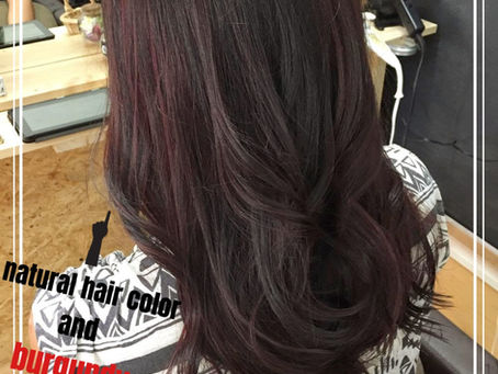 hair colored by YUKI