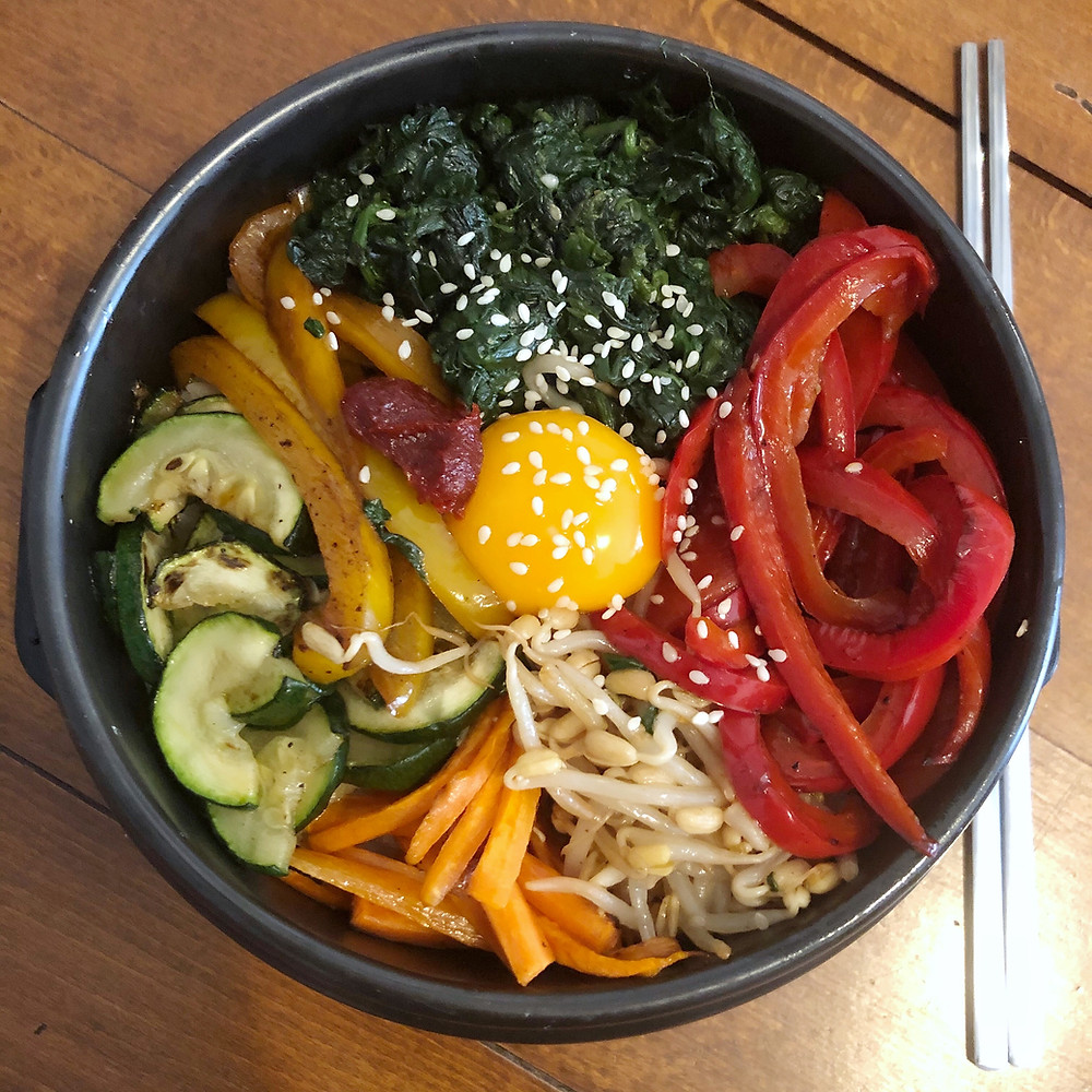 Bibimbap ricetta Cookingwiththehamster