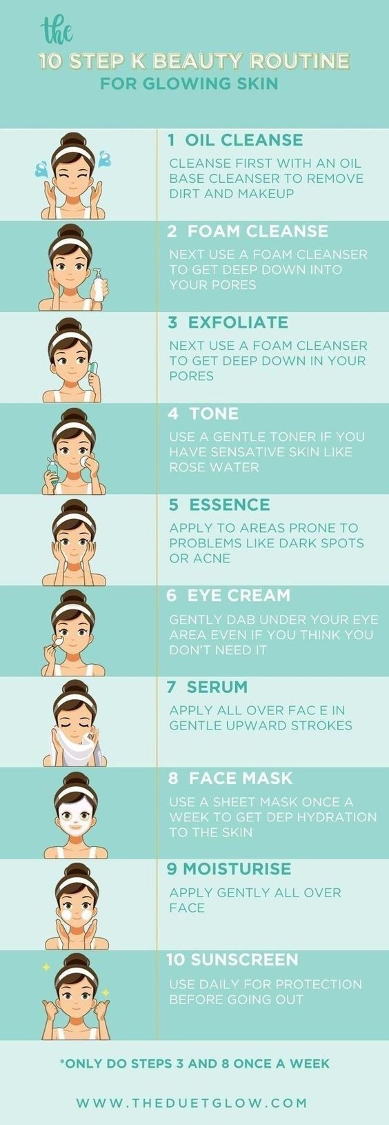 Korean beauty routine cookingwiththehamster