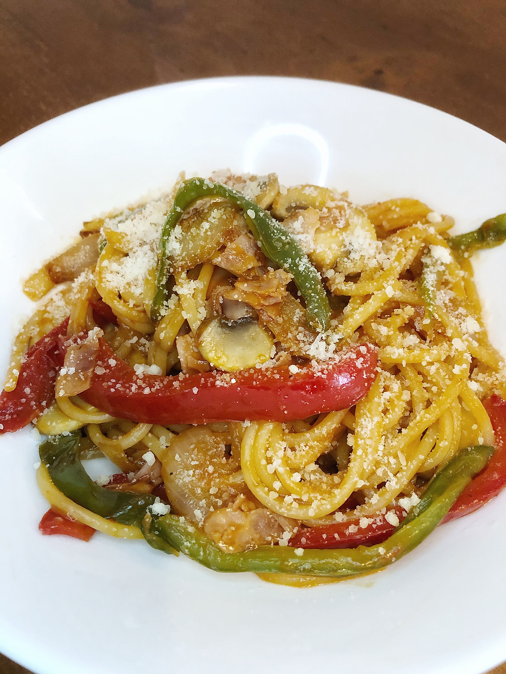 Napolitan spaghetti ricetta recipe Cookingwiththehamster