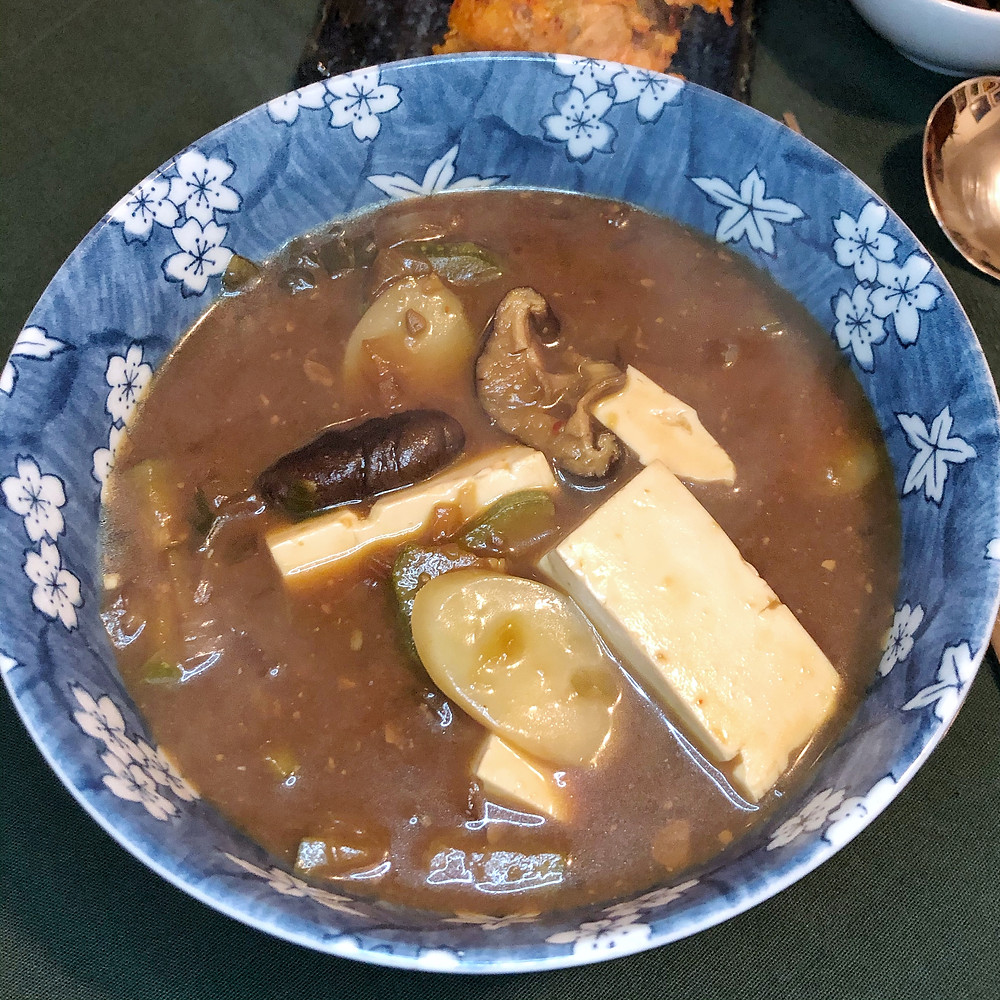 Doenjang Jjigae corea ricetta Cookingwiththehamster