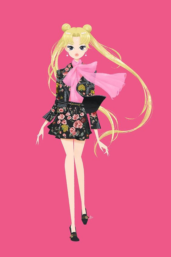 Sailor Moon Gucci Eastwood Wong cookingwiththehamster