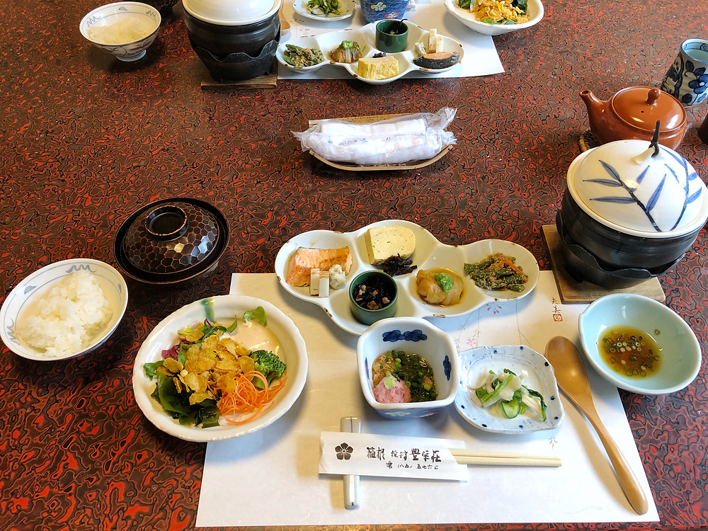 hoeiso hakone ryokan breakfast cookingwiththehamster