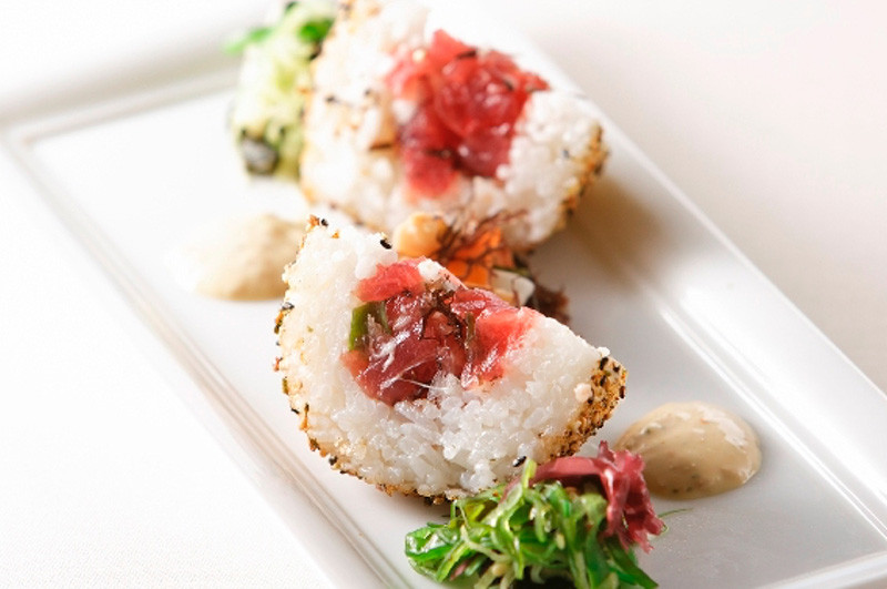 Ahi poke musubi cookingwiththehamster