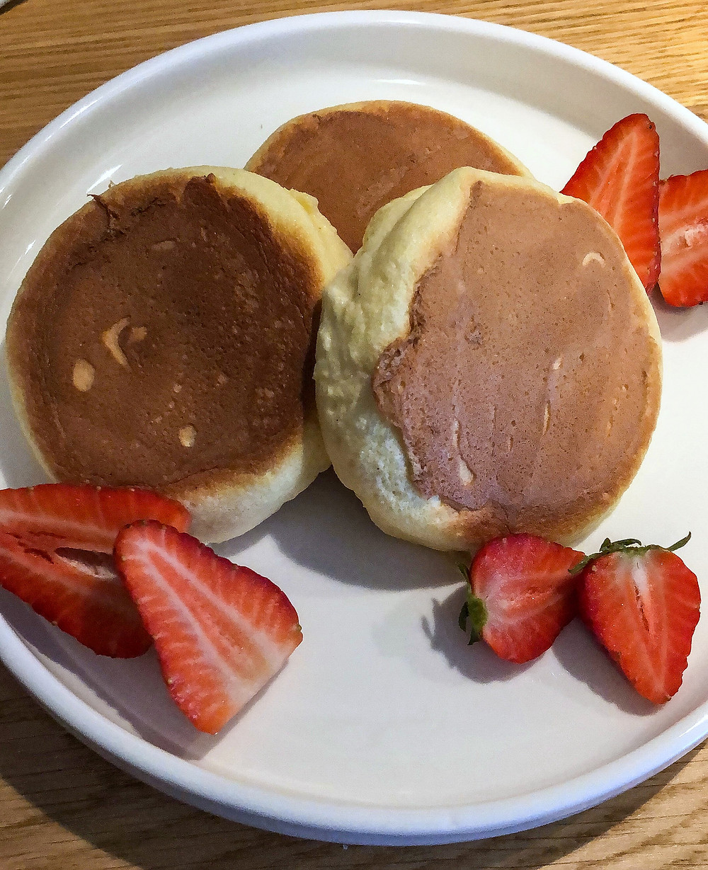 Fluffy pancakes japanese recipe ricetta Cookingwiththehamster