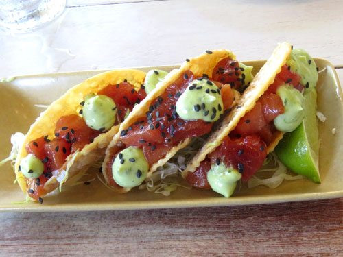 Poke tacos cookingwiththehamster