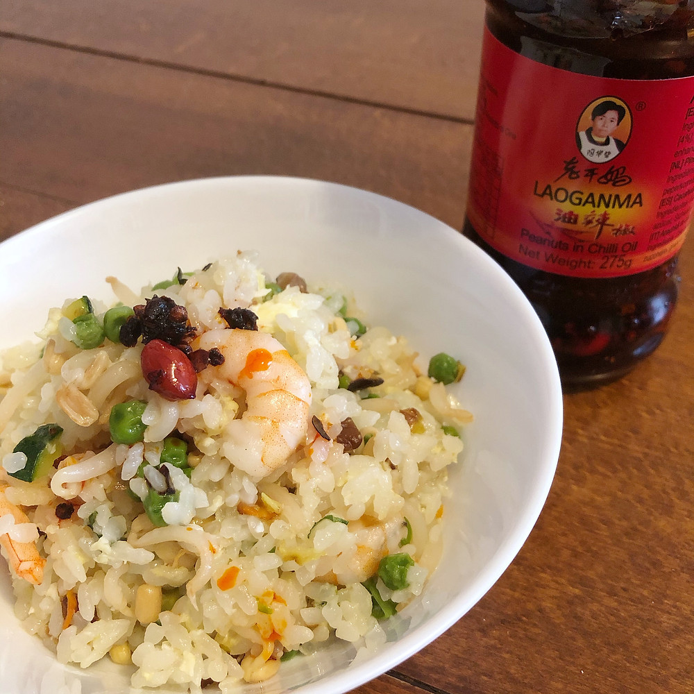 Prawns and vegetables fried rice recipe Cookingwiththehamster