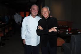 Nobu and Giorgio Armani cookingwiththehamster