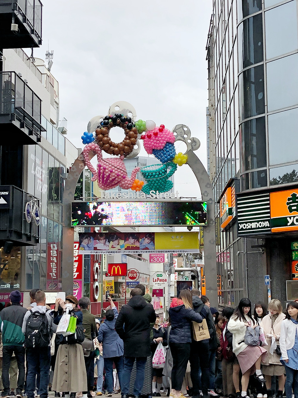 Takeshita dori street harajuku Cookingwiththehamster