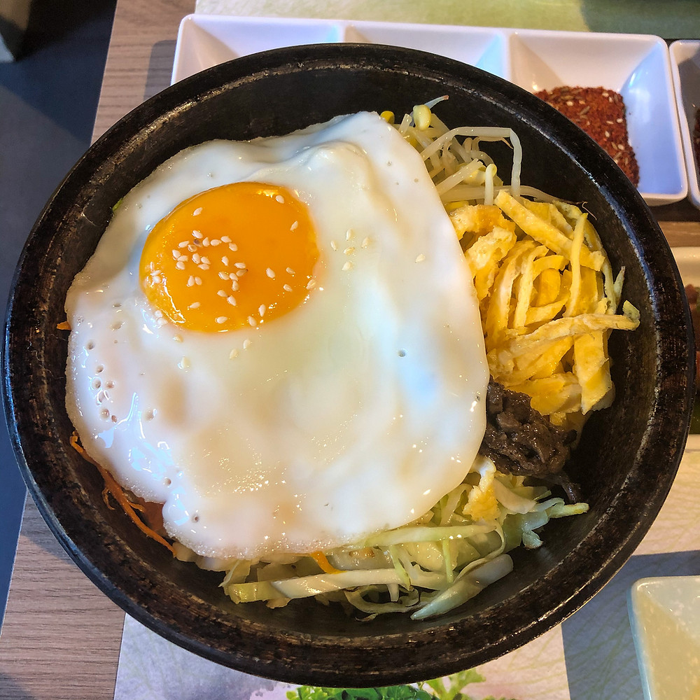 Bibimbap wong ristorante milano Cookingwiththehamster