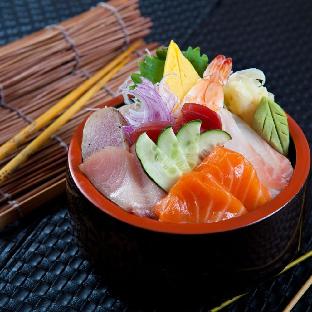 cirashi sushi cookingwiththehamster