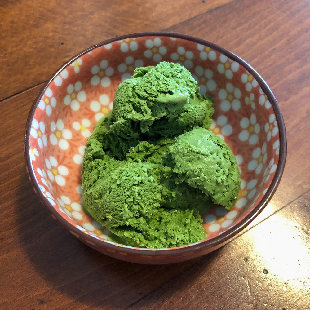 Matcha Ice Cream gelato ricetta recipe Cookingwiththehamster