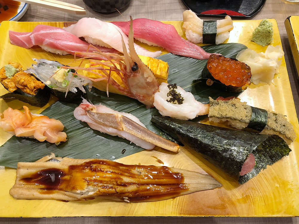 Sushi no Midori shibuya tokyo Cookingwiththehamster