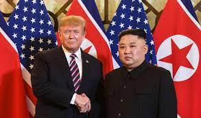 Kim Jung-un with Donald Trump cookingwiththehamster