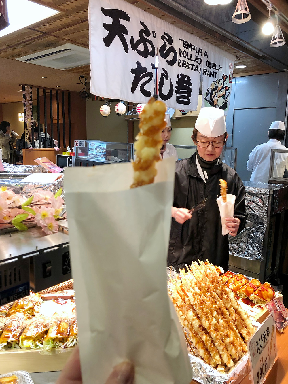nishiki market kyoto cookingwiththehamster