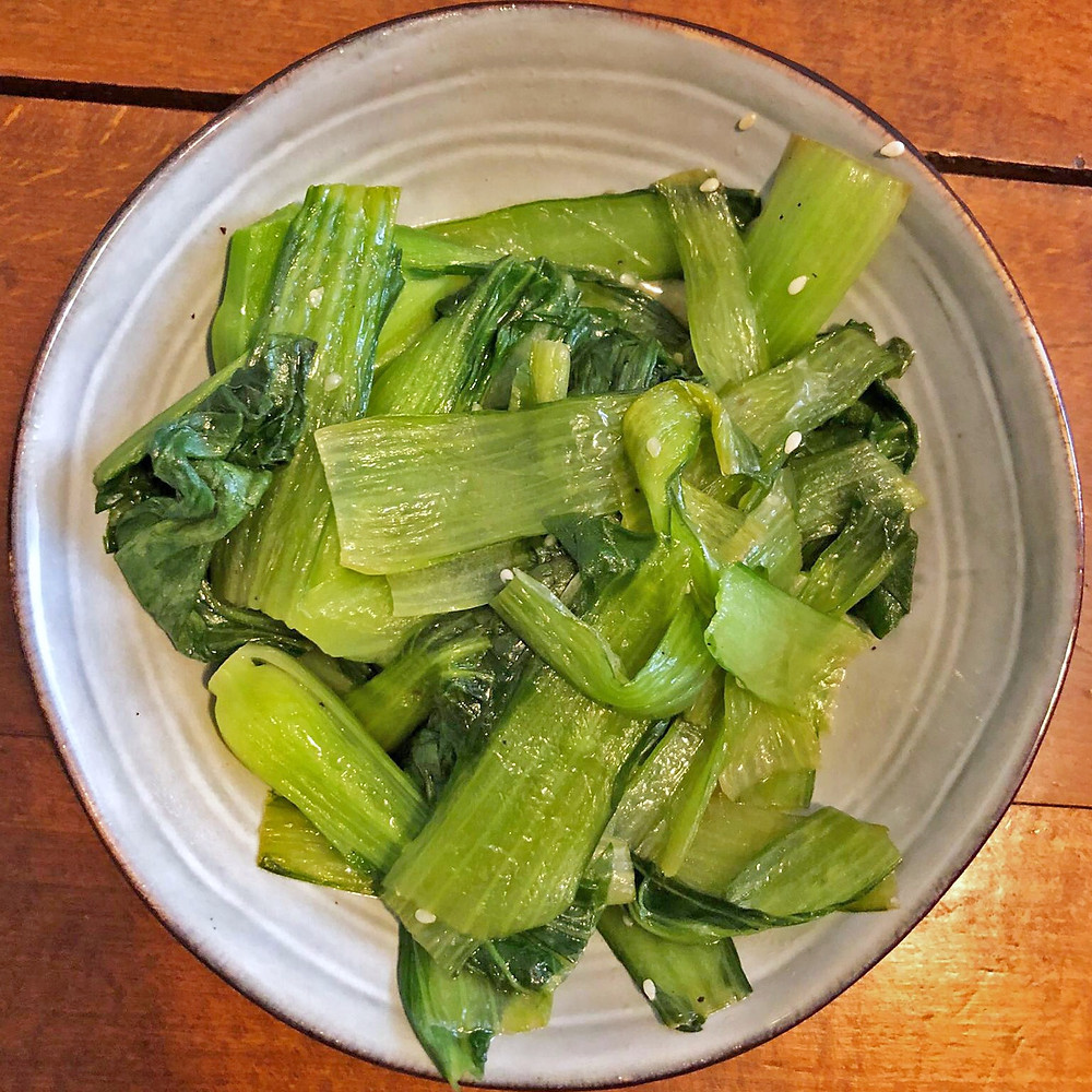 Sautéed pak-choi ricetta cavoli cinesi Cookingwiththehamster