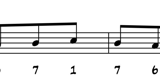 Modes of the Melodic Minor