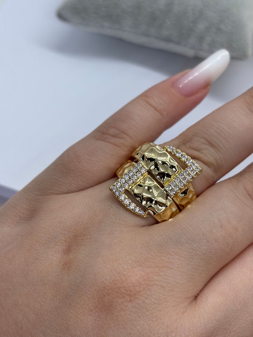 Miniatură: Inel Golden Moisaic