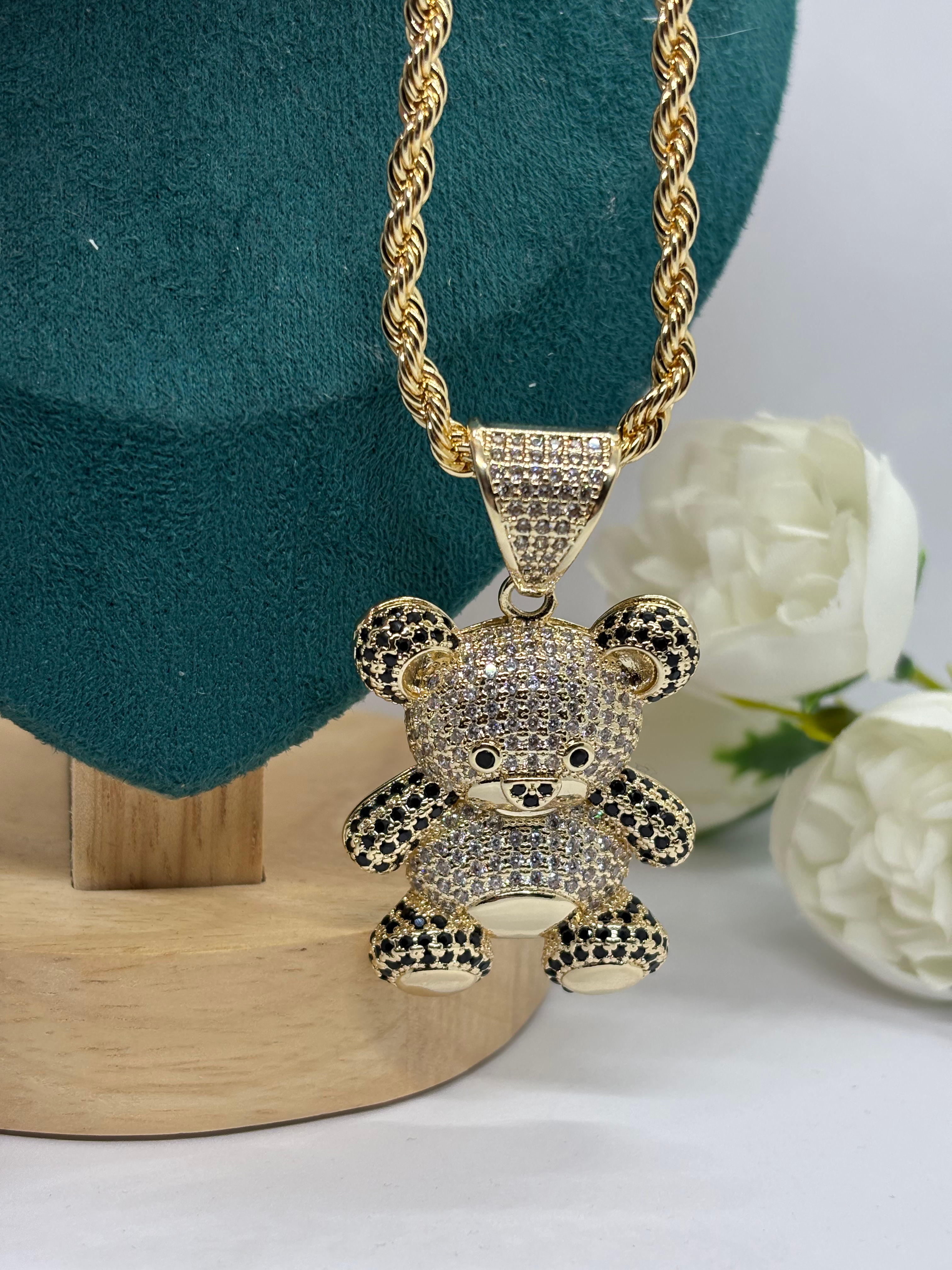 Lănțișor Monaco Teddy Black 