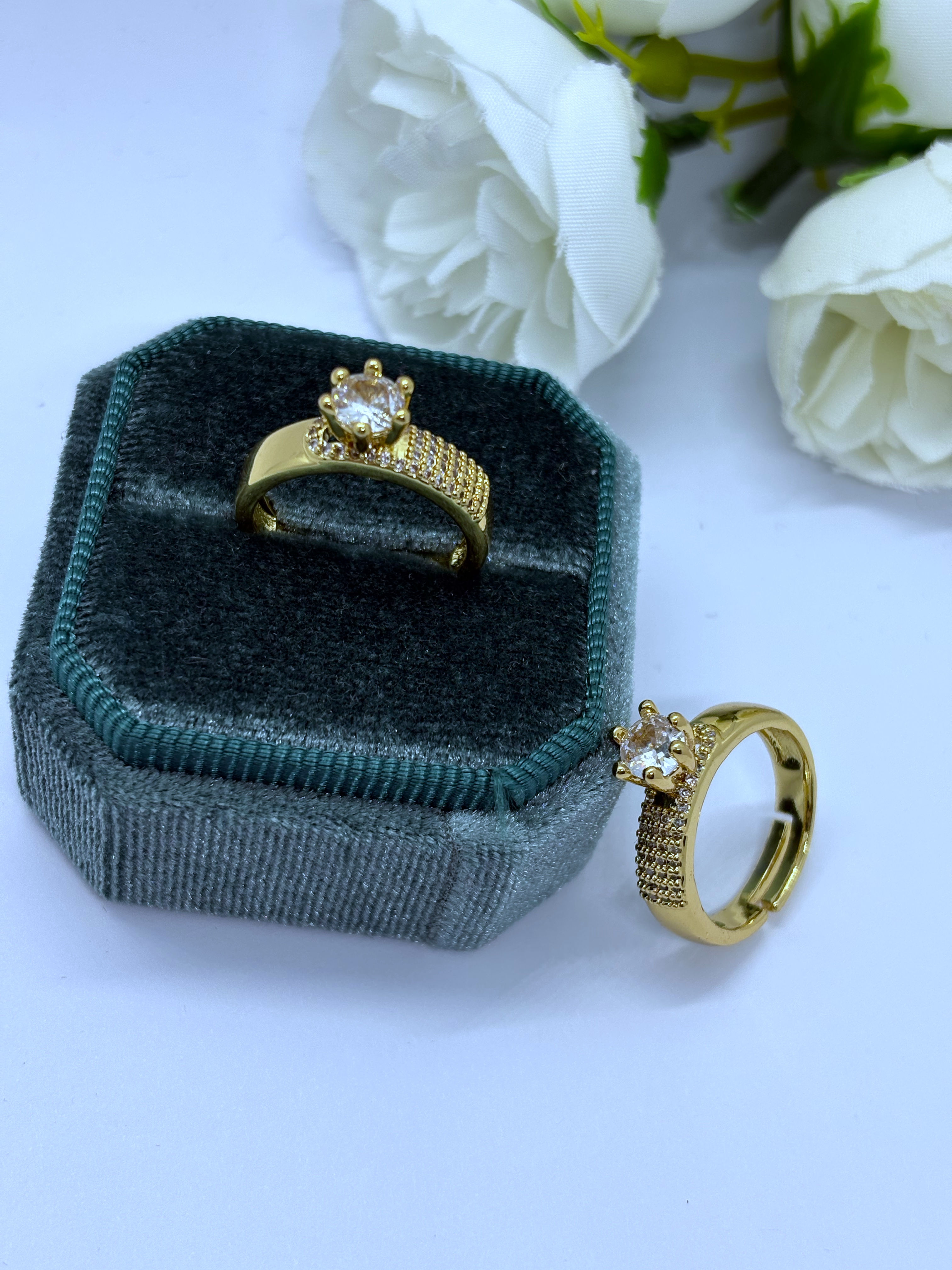 Inel 💍 ajustabil Engagement