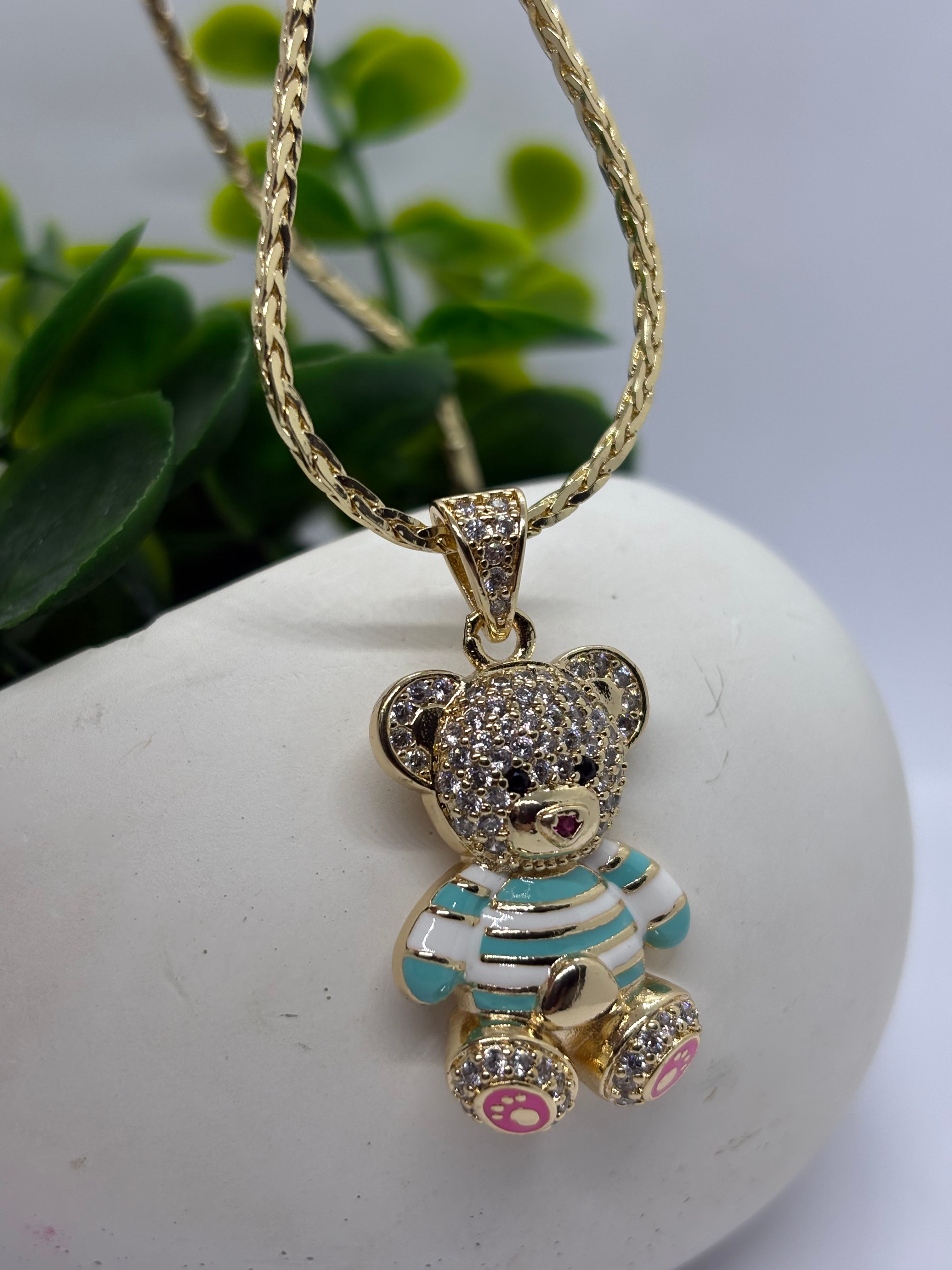 Lănțișor Monaco 🇲🇨 Teddy Blue