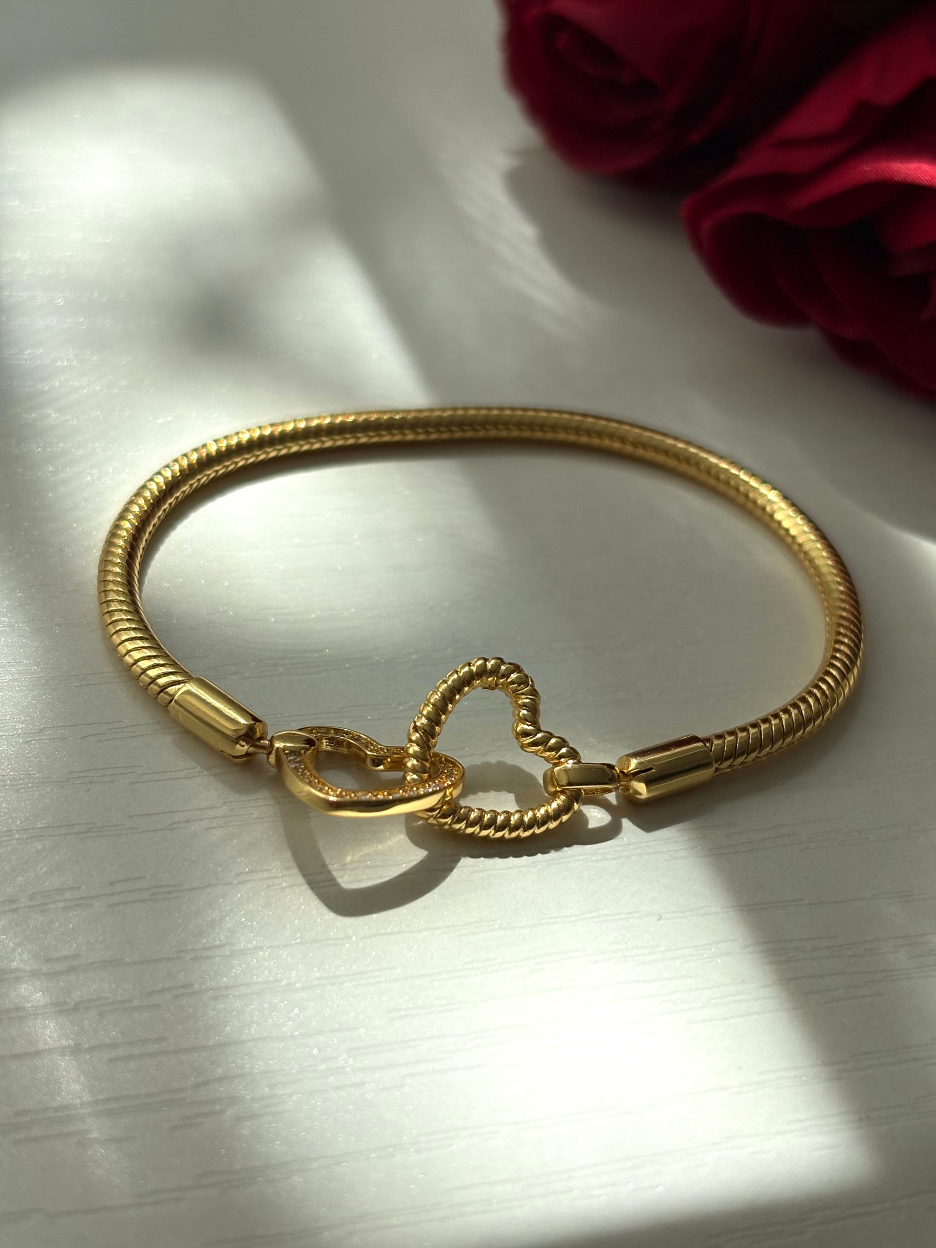 Bratara Pando Double Heart