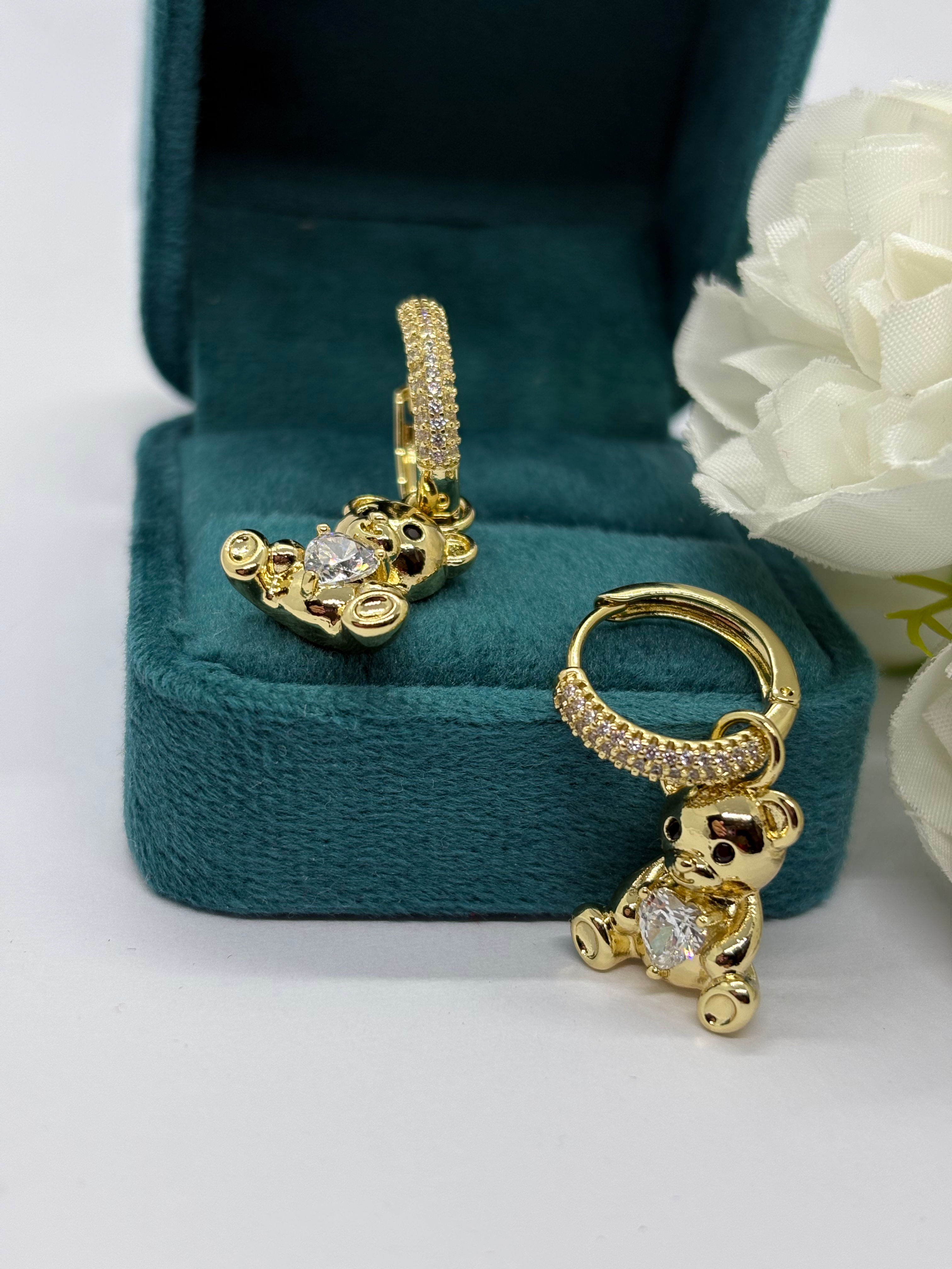 Cercei Ursuleț White Heart