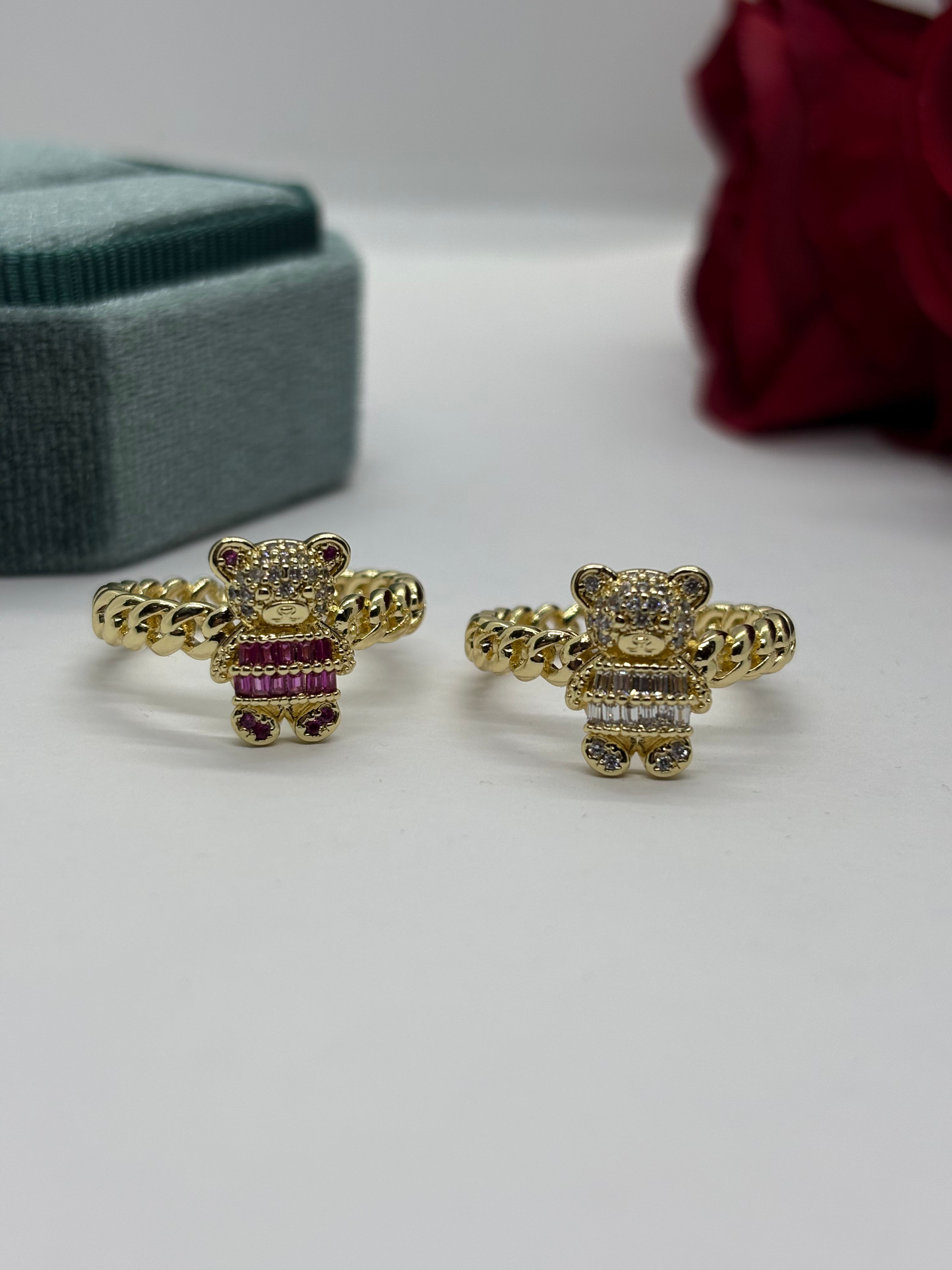 Inel reglabil Teddy Mini Shine