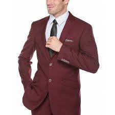 Slim Fit Maroon Suit (JST004)