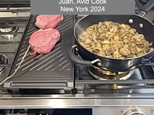 Cooking on a smart appliance but finding that ironic.