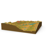 Levé altimétrique par lidar drone par sentinel