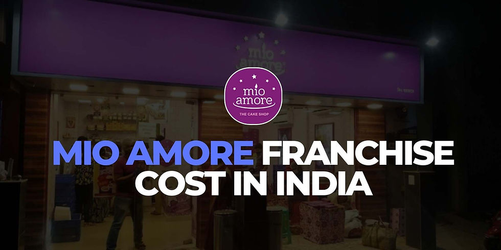 Mio Amore Franchise Cost