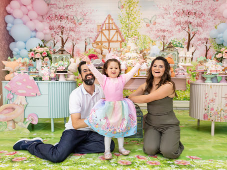 Mikaela - Aniversário de 3 anos - Doce Enkantu´s Festas