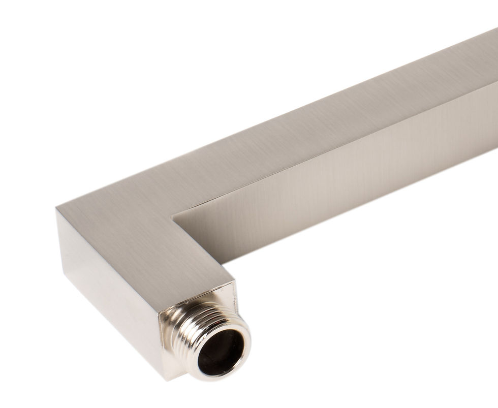 Thumbnail: Brushed Nickel 20" Square Wall Shower Arm
