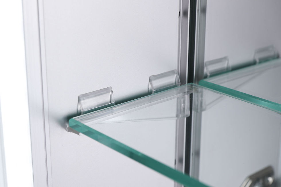 Thumbnail: 24" x 32" Single Door LED Light Medicine Cabinet