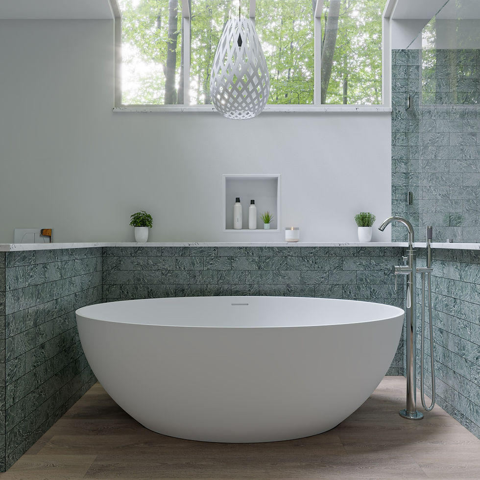 Thumbnail: 16" x 16" White Matte Stainless Steel Square Single Shelf Bath Shower Niche