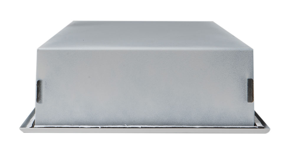 Thumbnail: 24 x 12 White Matte Stainless Steel Horizontal Single Shelf Bath Shower Niche