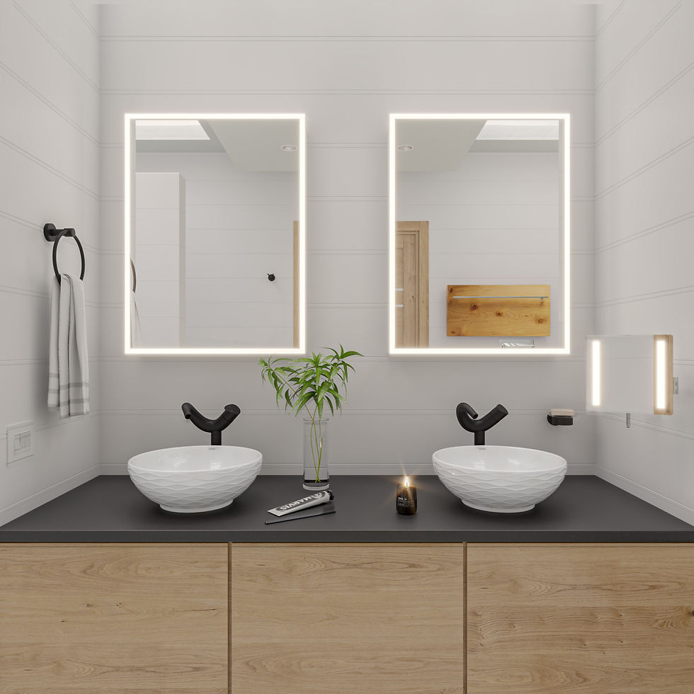 Thumbnail: 24" x 32" Single Door LED Light Medicine Cabinet