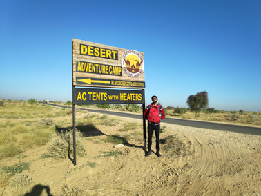 Our camp, Jaisalmer