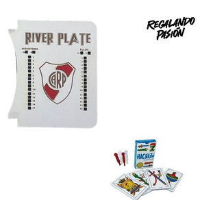 TRUQUERA DE RIVER PLATE CON NAIPES - REGALANDO PASION