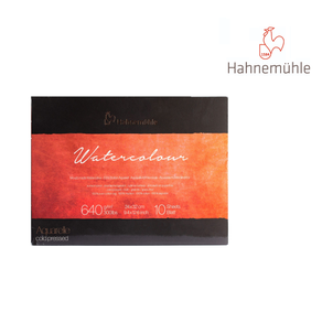 BLOCK THE COLLECTION WATERCOLOUR 640G COLD PRESSED - HAHNEMÜHLE