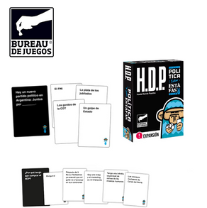 HDP POLITICA Y OTRAS ESTAFAS [EXPANSION] - BUREAU DE JUEGOS [+18 AÑOS]