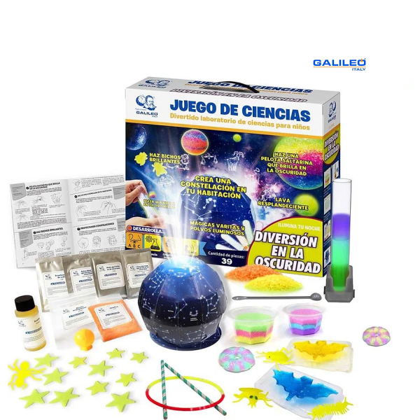 JUEGO DE CIENCIAS DIVERSION EN LA OSCURIDAD - GALILEO