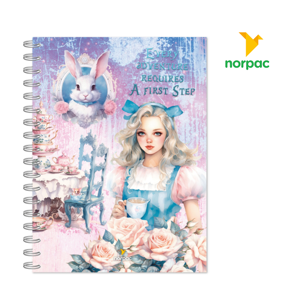 CUADERNO A4 HORA DEL TE [COLECCION ALICE] - NORPAC