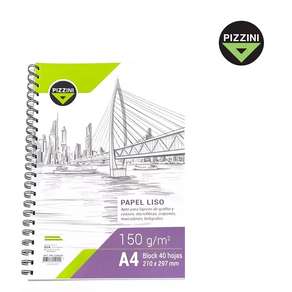 CUADERNO LISO A4 150 grs - PIZZINI