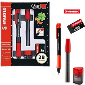 KIT DE PORTAMINAS / GOMA Y SACAPUNTAS [EXAM GRADE] - STABILO
