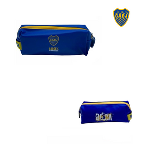CARTUCHERA ESTUCHE AZUL BOCA JRS