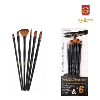 SET DE 6 PINCELES ARTISTBRUSHES - XIN BOWEN