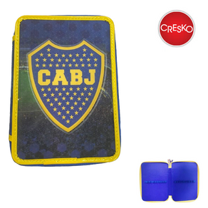 CARTUCHERA BOCA JUNIORS (TELA) - CRESKO
