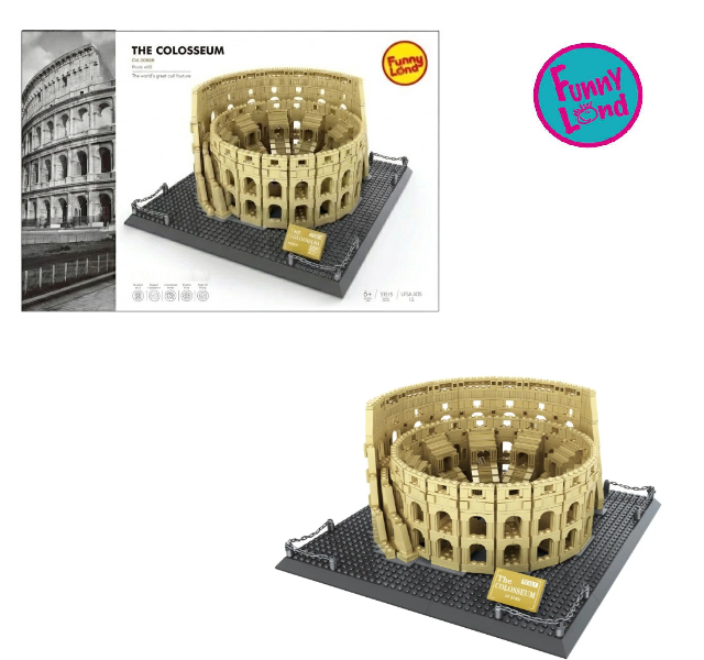 THE COLOSSEUM PUZZLE 3D -FUNNY LAND